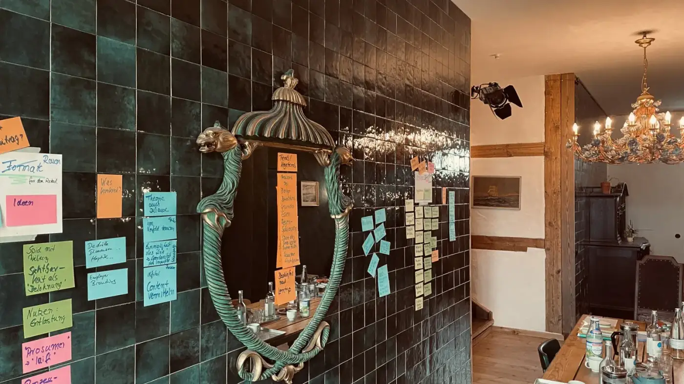 Workshop und Verpflegung im Gutshaus Bückling